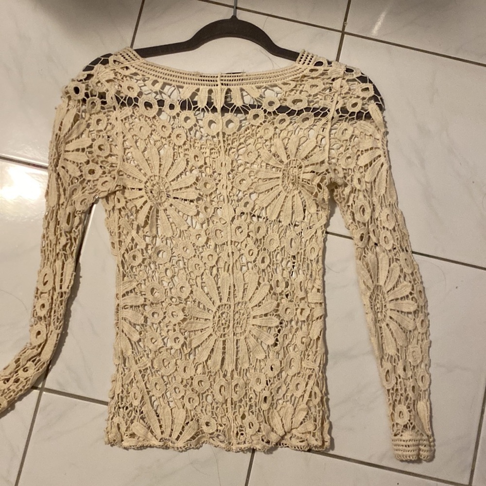 American Rag Crochet Top - Picture 2 of 3